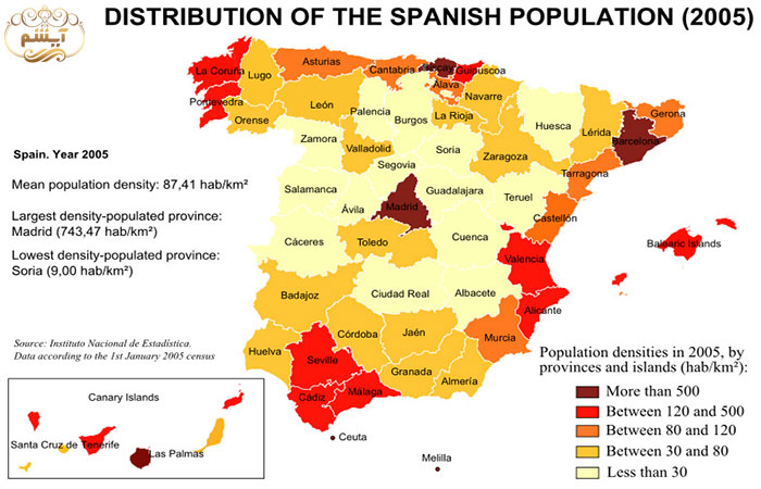 جمعیت اسپانیا