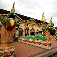  معبد دهارمیکاراما برمه در پنانگ