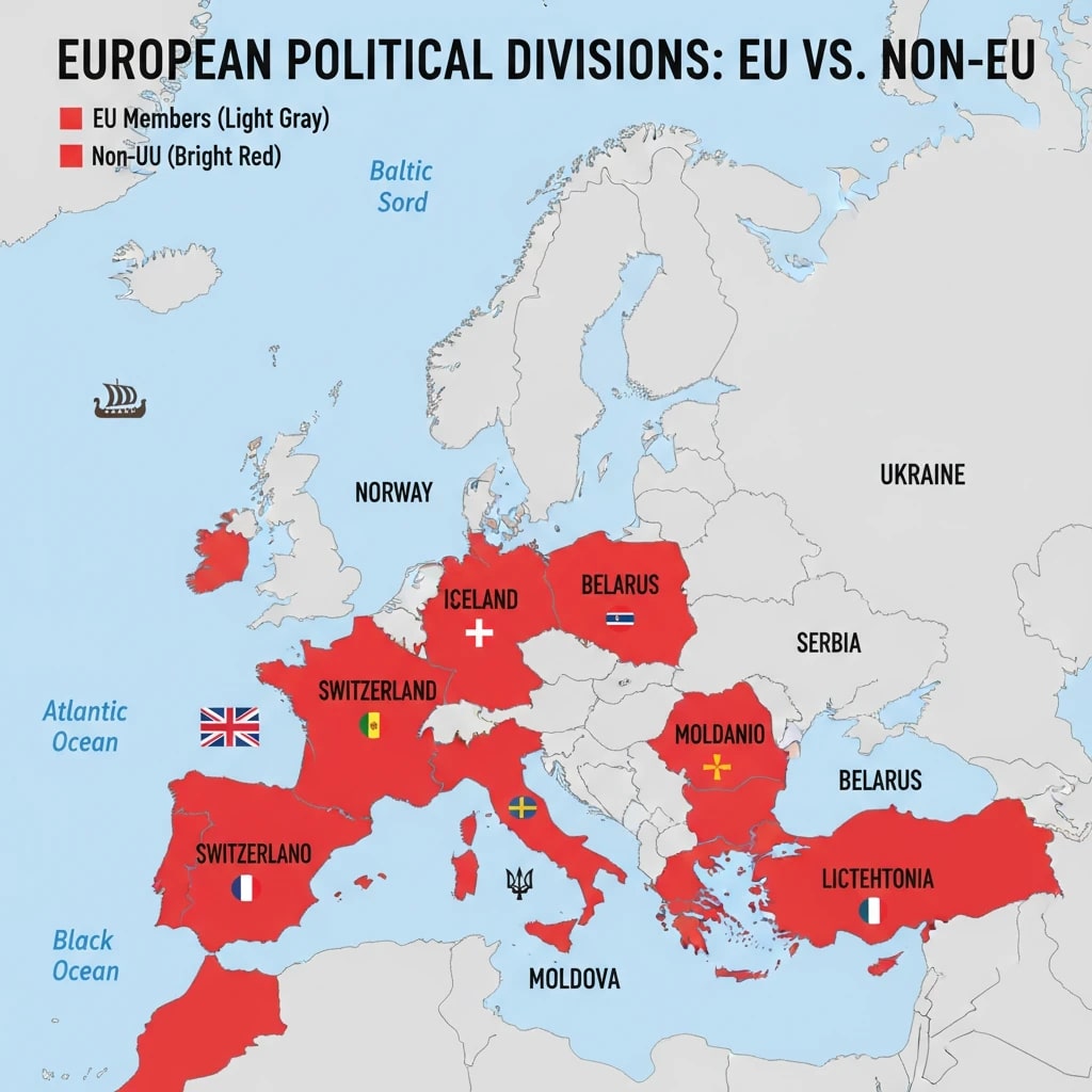 کشورهایی کع عضو اتحادیه اروپا نیستند