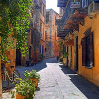 شهر قدیمی عاشقانه هانیا در کرت یونان