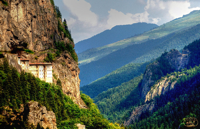 Sumela صومعه ای حک شده در دل کوه، ترکیه